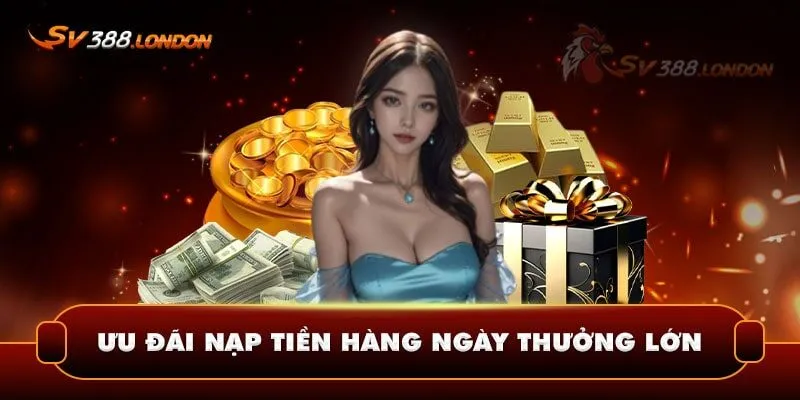 Nạp tiền hàng ngày nhận ngay quà khủng